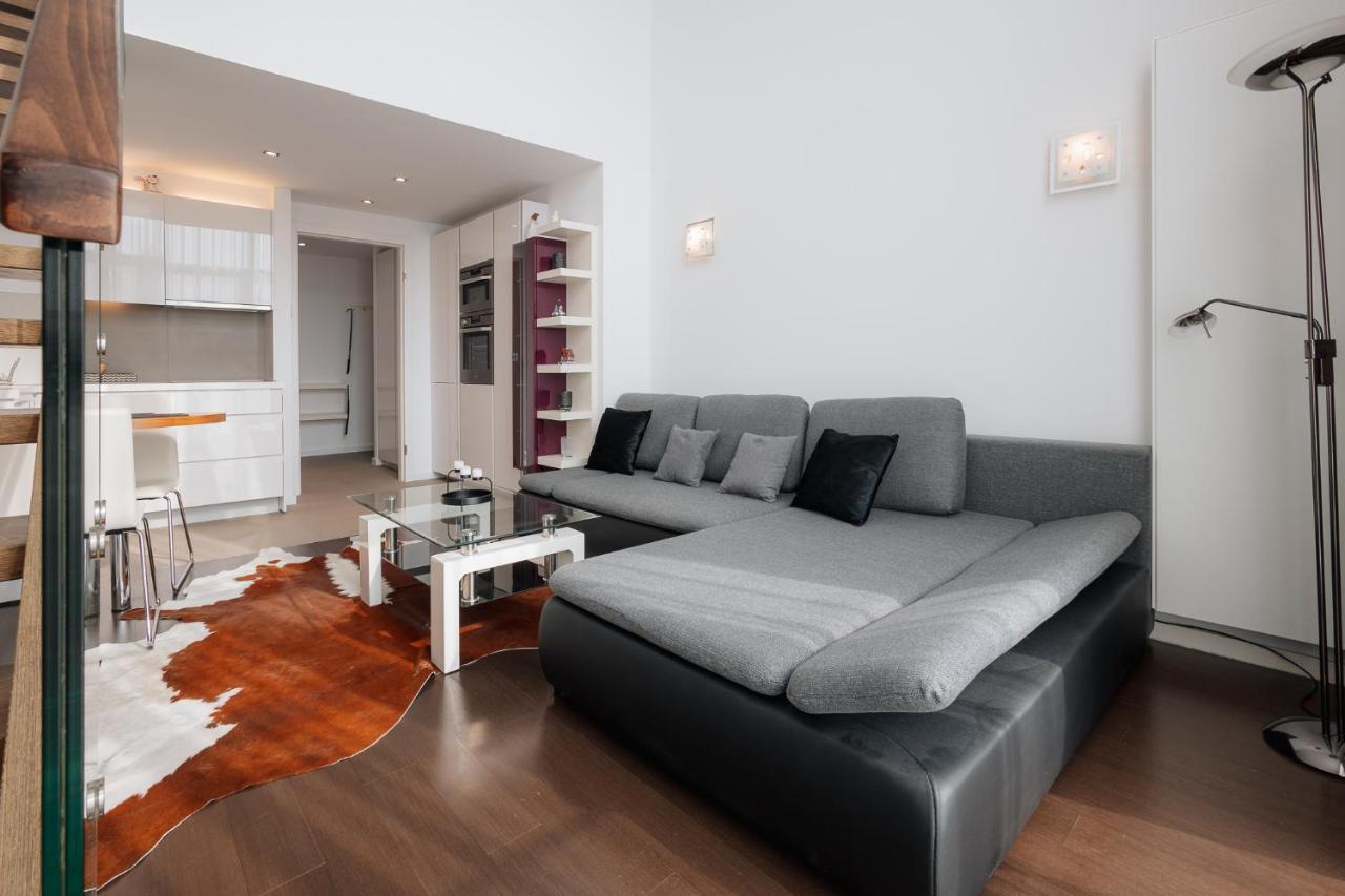 Skau Eurovea Duplex Apartment Danube Exclusive View Free Parking Bratislava Exterior foto