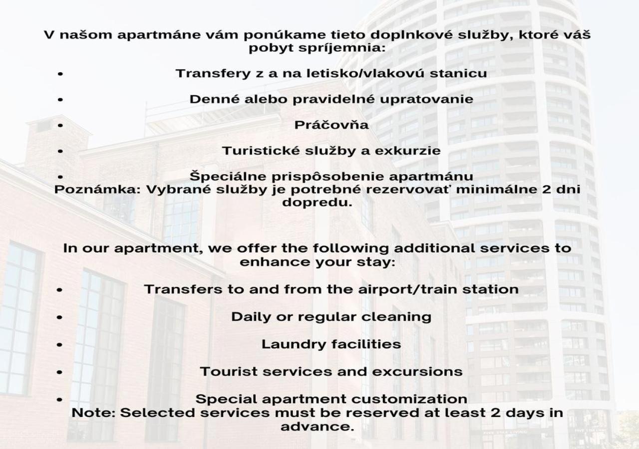 Skau Eurovea Duplex Apartment Danube Exclusive View Free Parking Bratislava Exterior foto